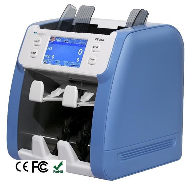 Multi-Currency Mix Value Counting Machine Model: FT-810